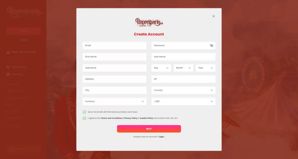 Impressario Casino voor Nederlandse Online Spelers image 2